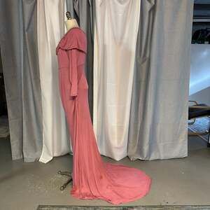 Blush Pink Maternity Dress